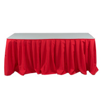 Фуршетная юбка красная 5,8м