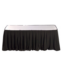 Фуршетная юбка, черная 5,8м