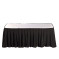 Фуршетная юбка, черная 5,8м