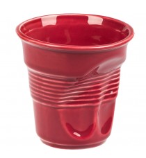 Чашка для капучино Мятая бордо  225 мл