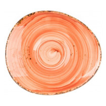 Тарелка овальная коралловая 22,5см