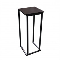 Стол черный  loft 1,1*0,45 м.