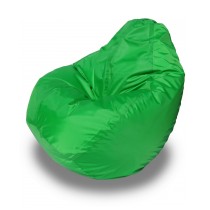 Пуф груша зеленый